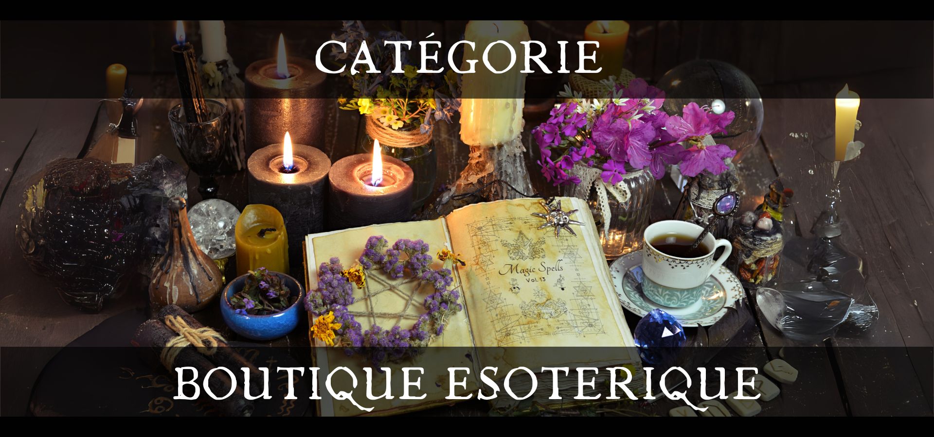 Boutique ésotérique et spirituelle en ligne - La Malle Auux Sorcières
