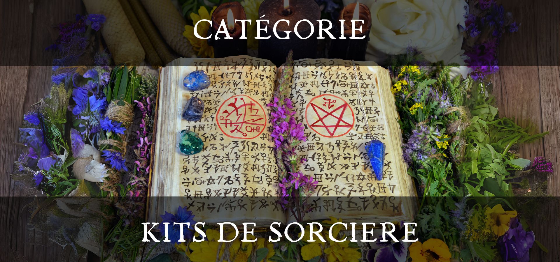 Kits de ssorcière - Boutique ésotérique - La Malle Aux Sorcières
