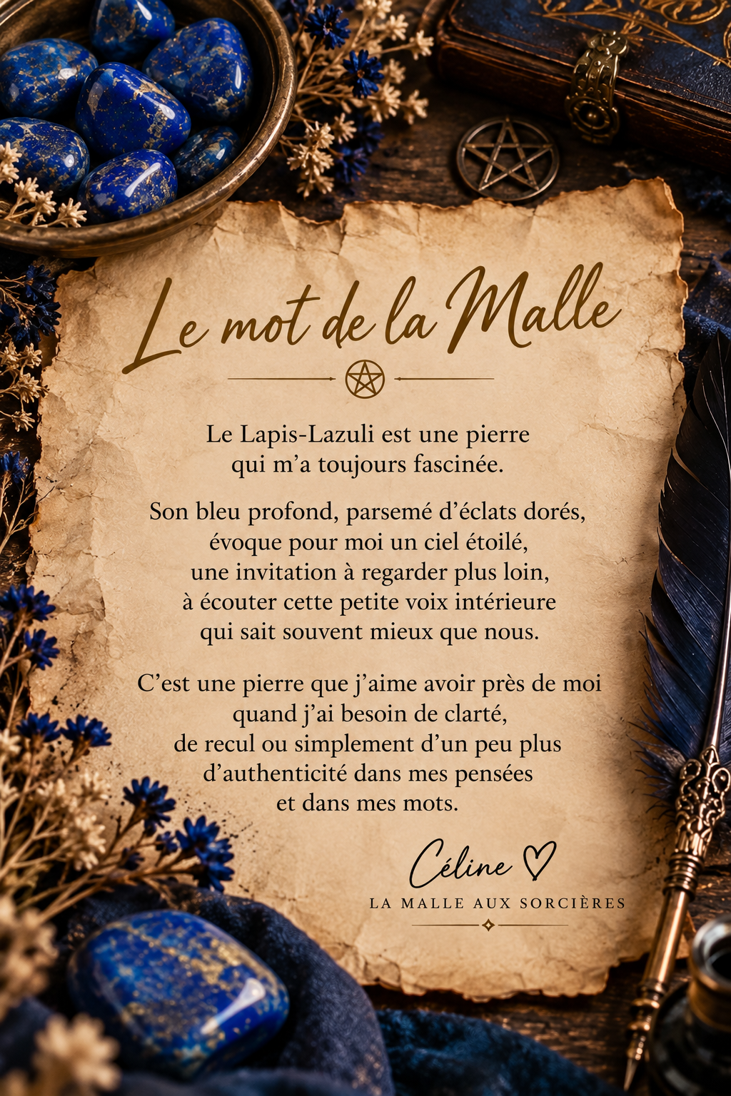 Lapis-lazuli -Vertus